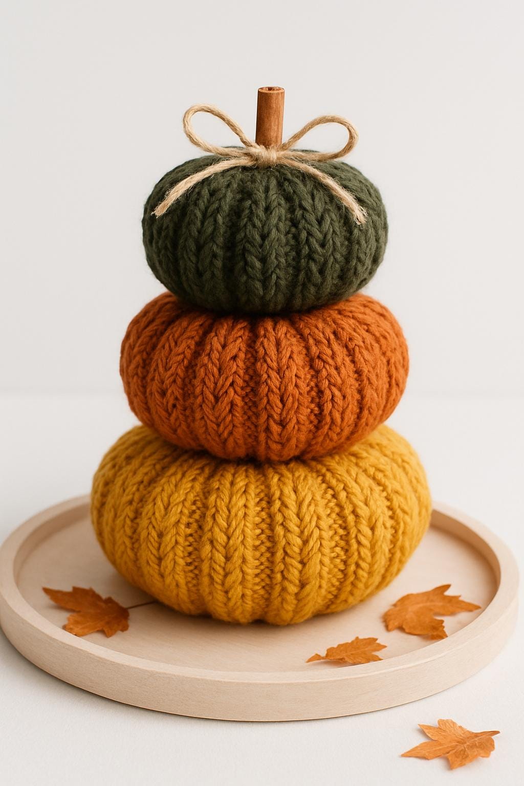 Rustic Harvest Puff Pumpkins Crochet Pattern – Digital PDF, DIY Autumn Home Decor, Fall Pumpkins, U.S. & U.K.
