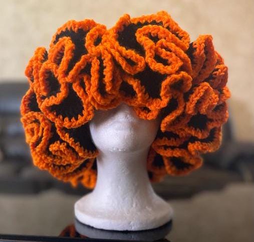 Crochet Ruffle Bucket Hat Pattern: Boho Festival Beanie (Digital PDF Pattern)