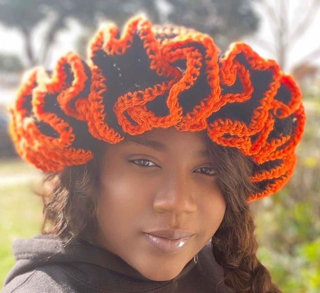 Crochet Ruffle Bucket Hat Pattern: Boho Festival Beanie (Digital PDF Pattern)