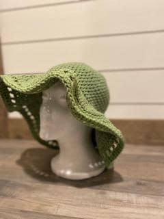 Digital Crochet Pattern PDF – Boho Chic Summer Sunhat Tutorial