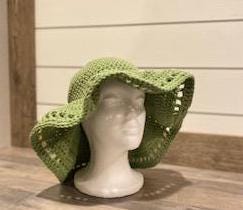 Digital Crochet Pattern PDF – Boho Chic Summer Sunhat Tutorial