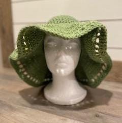 Digital Crochet Pattern PDF – Boho Chic Summer Sunhat Tutorial