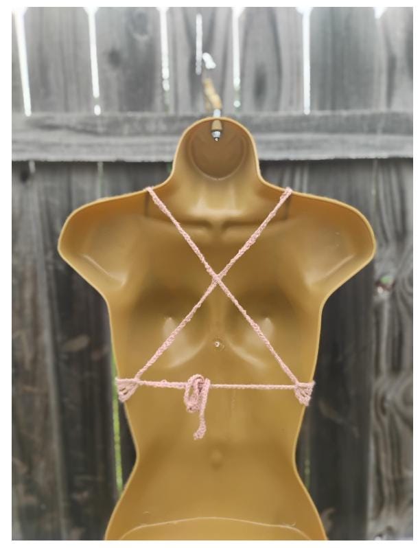 5 Digital Crochet Patterns – Cardigan, Halter Top, Bikini, Butterfly & Lacey Bralette