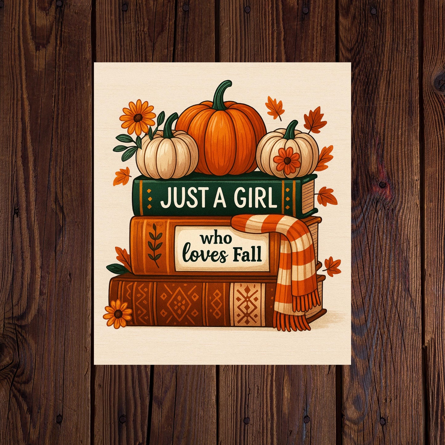 Cozy Fall PNG Clipart | Autumn Sublimation Design with Pumpkin, Boots, Beanie, Tumbler & Leaves | Digital Download